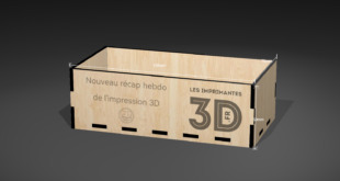 creer boite graveur laser recap hebdo 3D