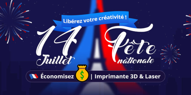 promotions creality geekbuying juillet 2025