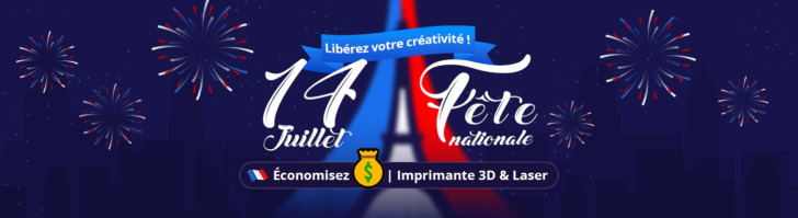 promotions creality geekbuying juillet 2025