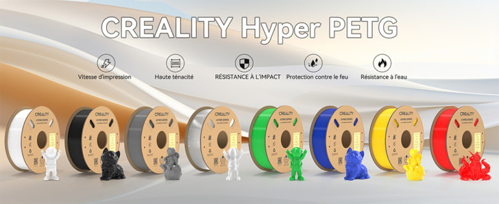 Creality Hyper PETG couleurs
