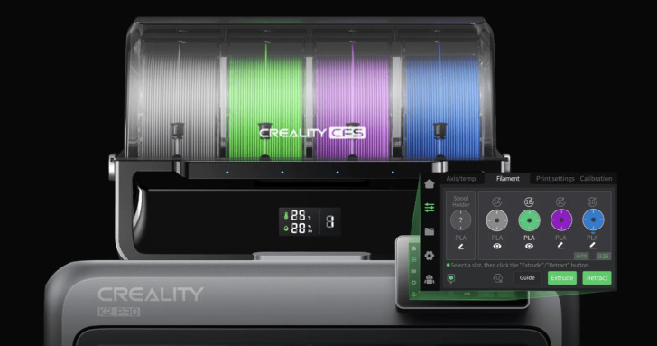 Creality K2 Pro avec CFS