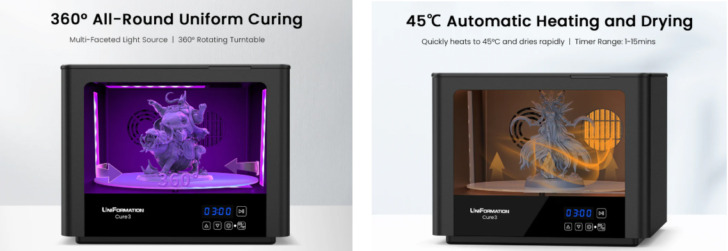 UniFormation Cure 3 specs