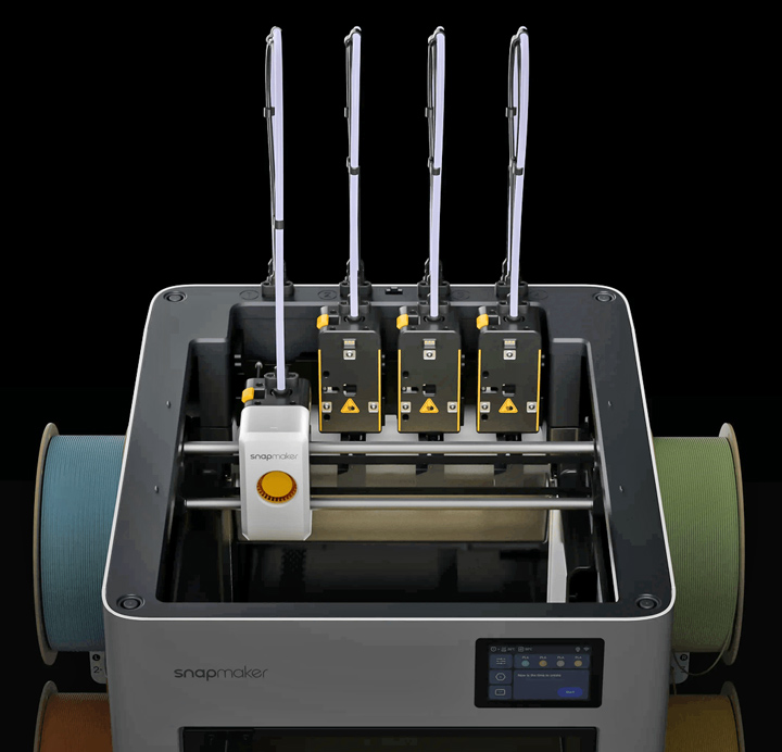 snapmaker u1 4 extrudeurs