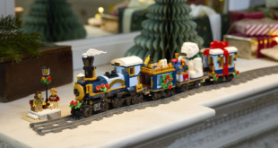 3D Printed Lego Holiday Express Train