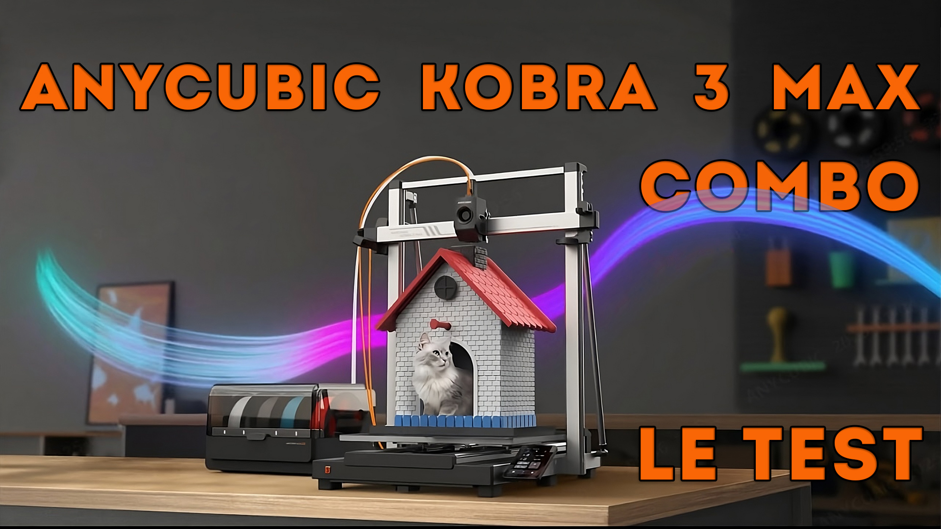 Test Anycubic Kobra 3 Max Combo