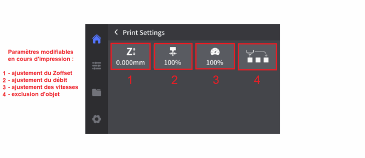 13 Paramètres d'impression fr