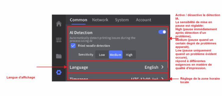 5 Paramètres Général 1 fr