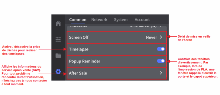 6 Paramètres Général 2 fr