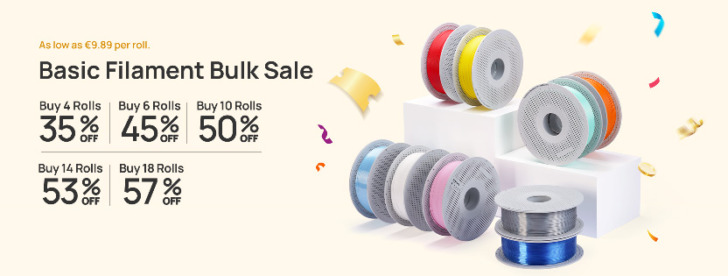 Black Friday Bambu Lab 2025 filament 3D