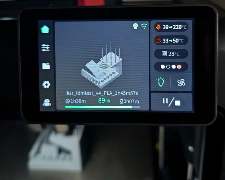 Creality K2 Kickstarter test reprise 4