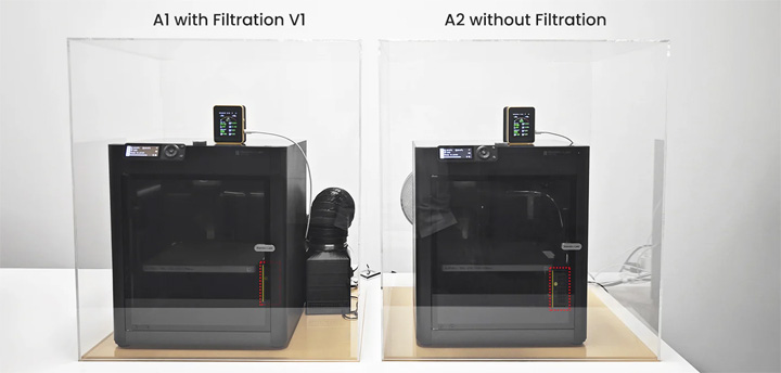 Mintion filtre Bambu Lab P1S Mintion filtre Bambu Lab P1S