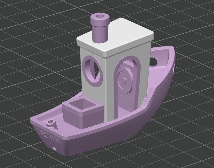 benchy boat 2 couleurs