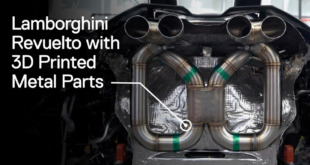 lamborghini revuelto imprimée en 3d