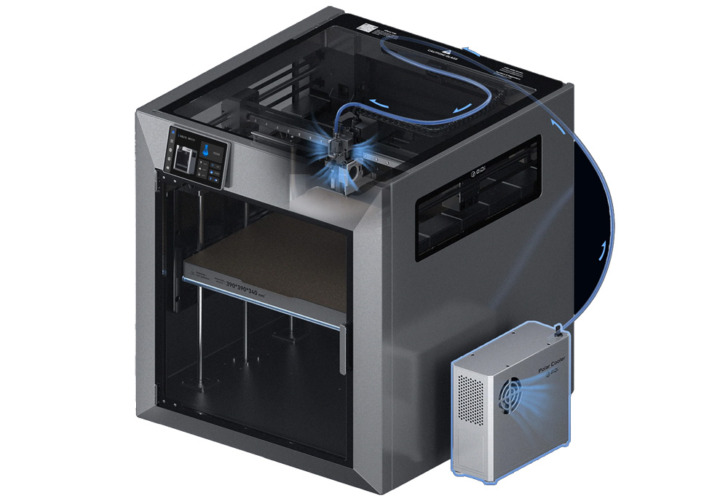 Qidi Max 4 Cooler air assist Qidi Max 4 Cooler air assist