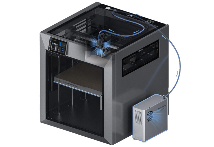 Qidi Max 4 polar cooler air assist