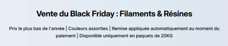 anycubic black friday filament