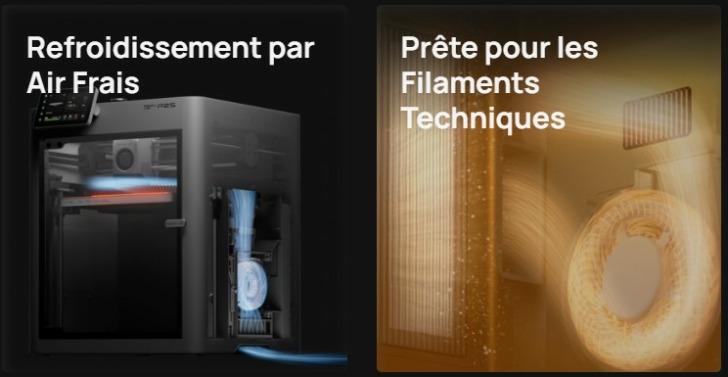 bambu lab P2S active airflow