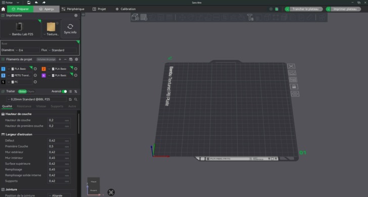 bambu lab P2S bambu studio