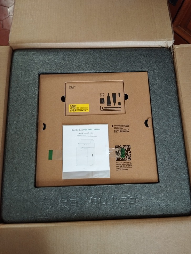 bambu lab P2S deballage