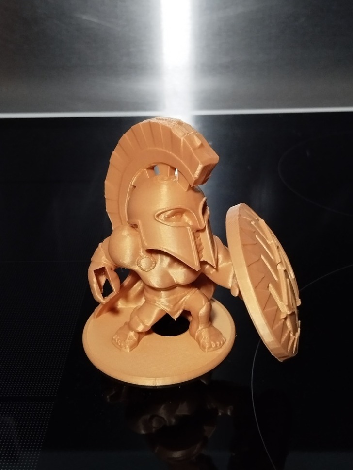 bambu lab P2S guerrier grecqque