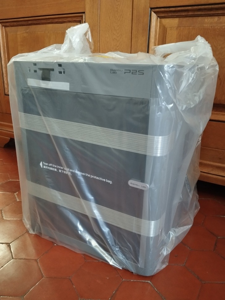 bambu lab P2S plastique