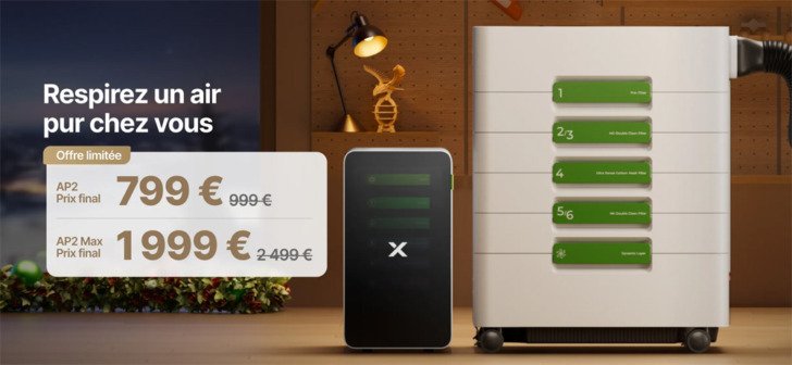 purificateur air xtool ap2 max