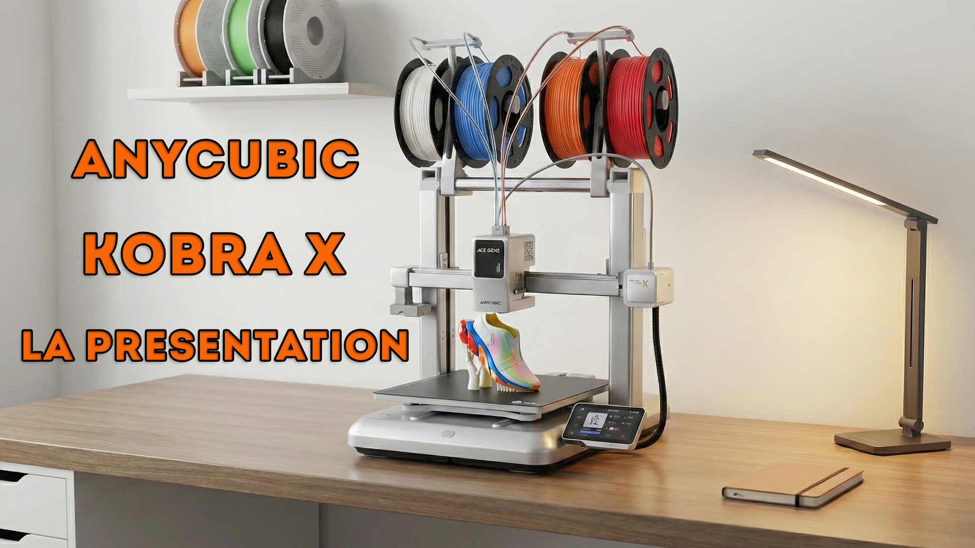 Anycubic Kobra X, la présentation de l’imprimante 3D avec ACE Gen 2