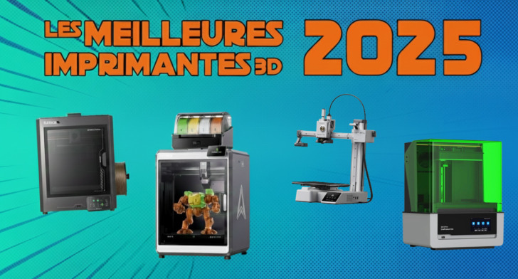 meilleure imprimante 3D 2025 2026 filament resine