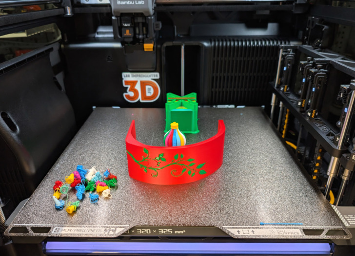 Ballon à air chaud imprimé en 3D 01