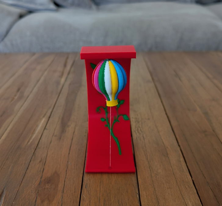 Ballon à air chaud imprimé en 3D 05