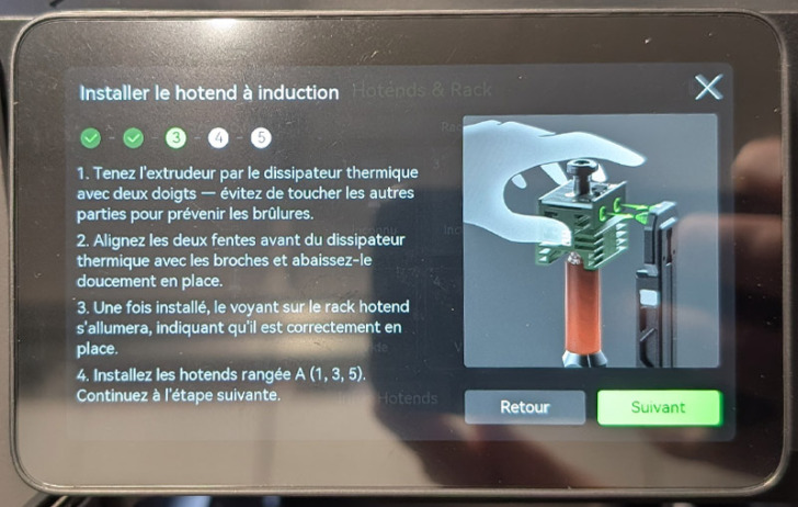 Configuration Bambu Lab Vortek Induction 10