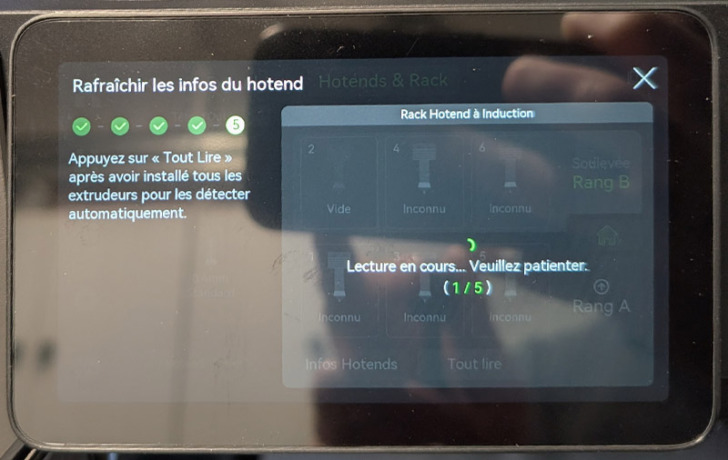 Configuration Bambu Lab Vortek Induction 15