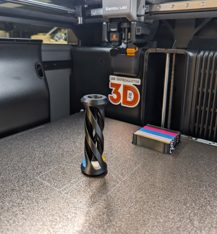 Hexagon Twist Color Fidget 01