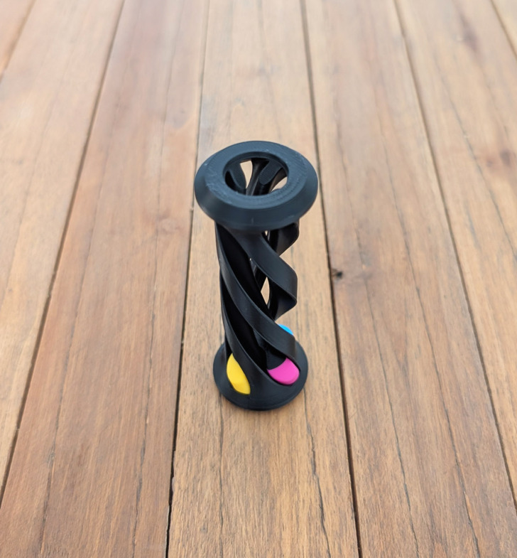 Hexagon Twist Color Fidget 04