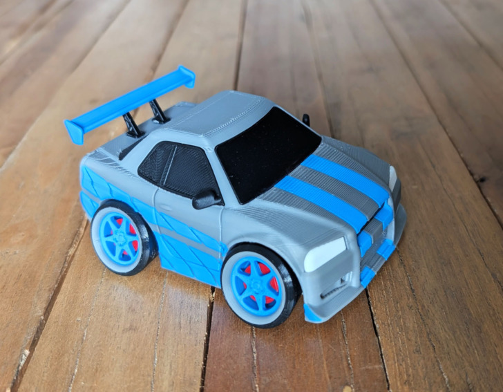 Nissan Skyline R34 GTR 3D 04