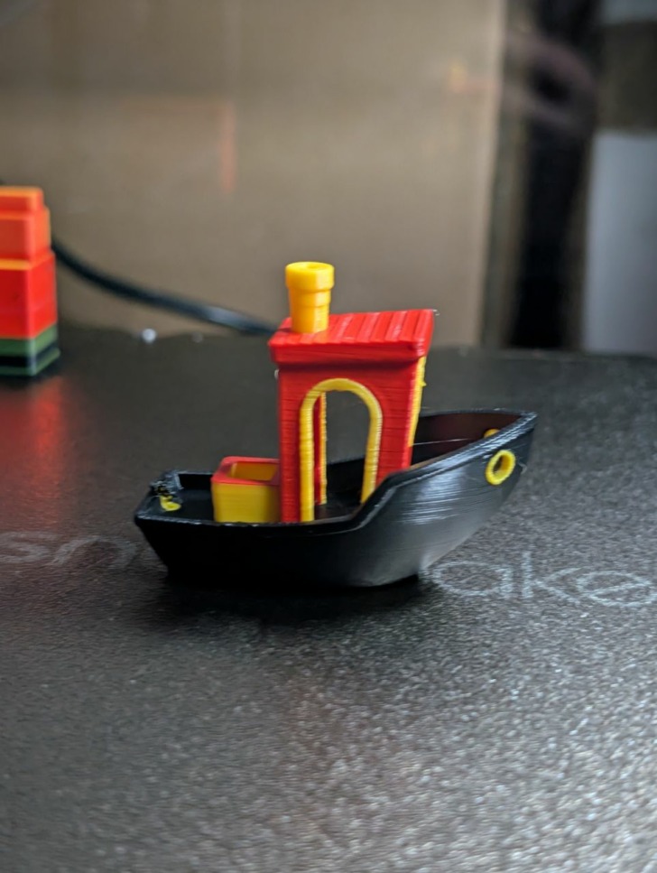 Snapmaker U1 Benchy 4 couleurs 02