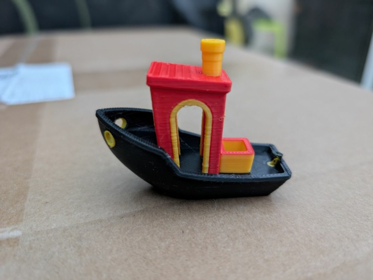 Snapmaker U1 Benchy 4 couleurs 03