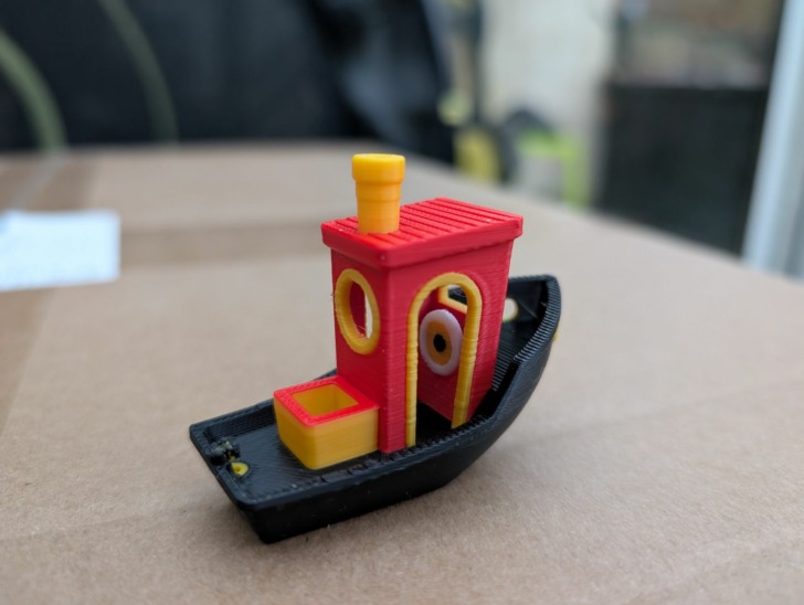Snapmaker U1 Benchy 4 couleurs 04