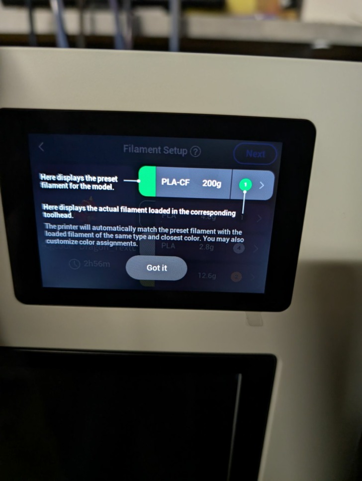 Snapmaker U1 first print 02