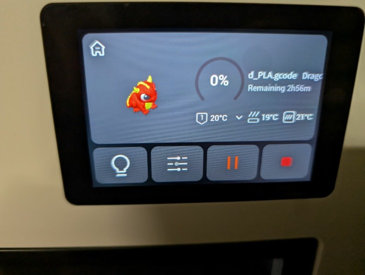 Snapmaker U1 first print 04