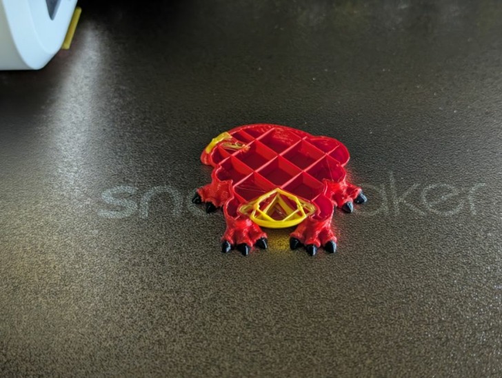 Snapmaker U1 first print 08