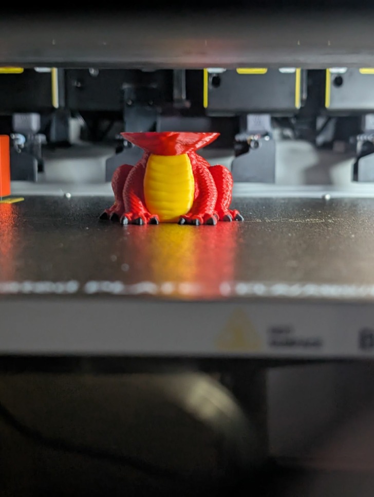 Snapmaker U1 first print 10