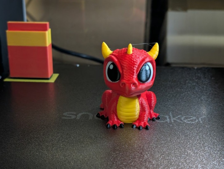 Snapmaker U1 first print 12