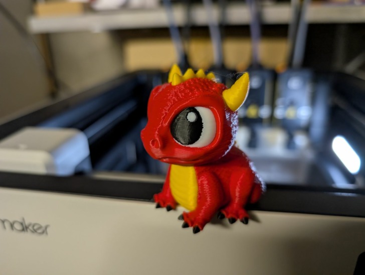 Snapmaker U1 first print 13