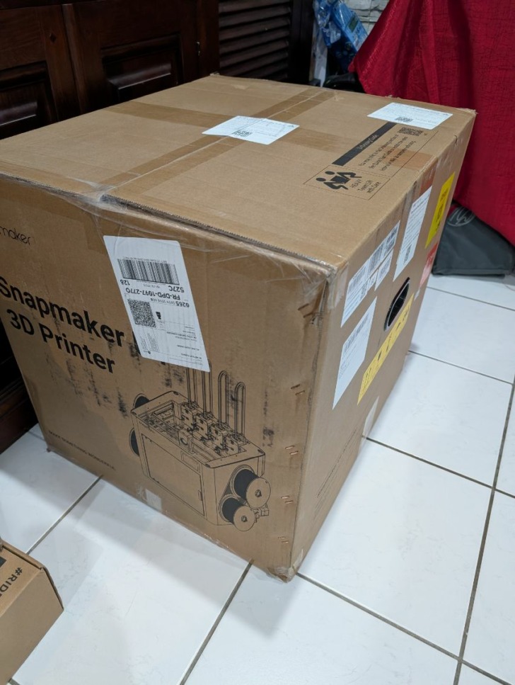 Snapmaker U1 mise en route 01