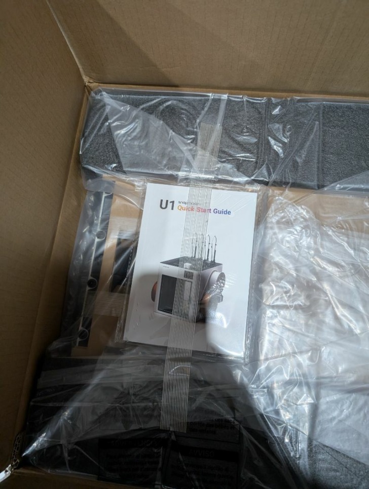 Snapmaker U1 mise en route 02