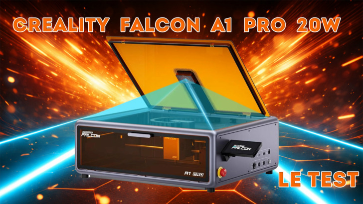 Test Creality Falcon A1 Pro Review Feu