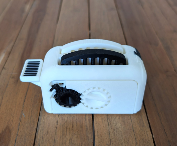 Torture Toaster with double Dovetail Test H2C 05