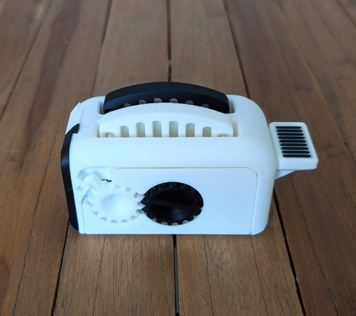 Torture Toaster with double Dovetail Test H2C 06