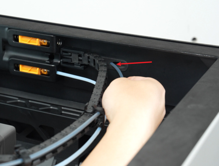 faire sortir le ptfe du caisson